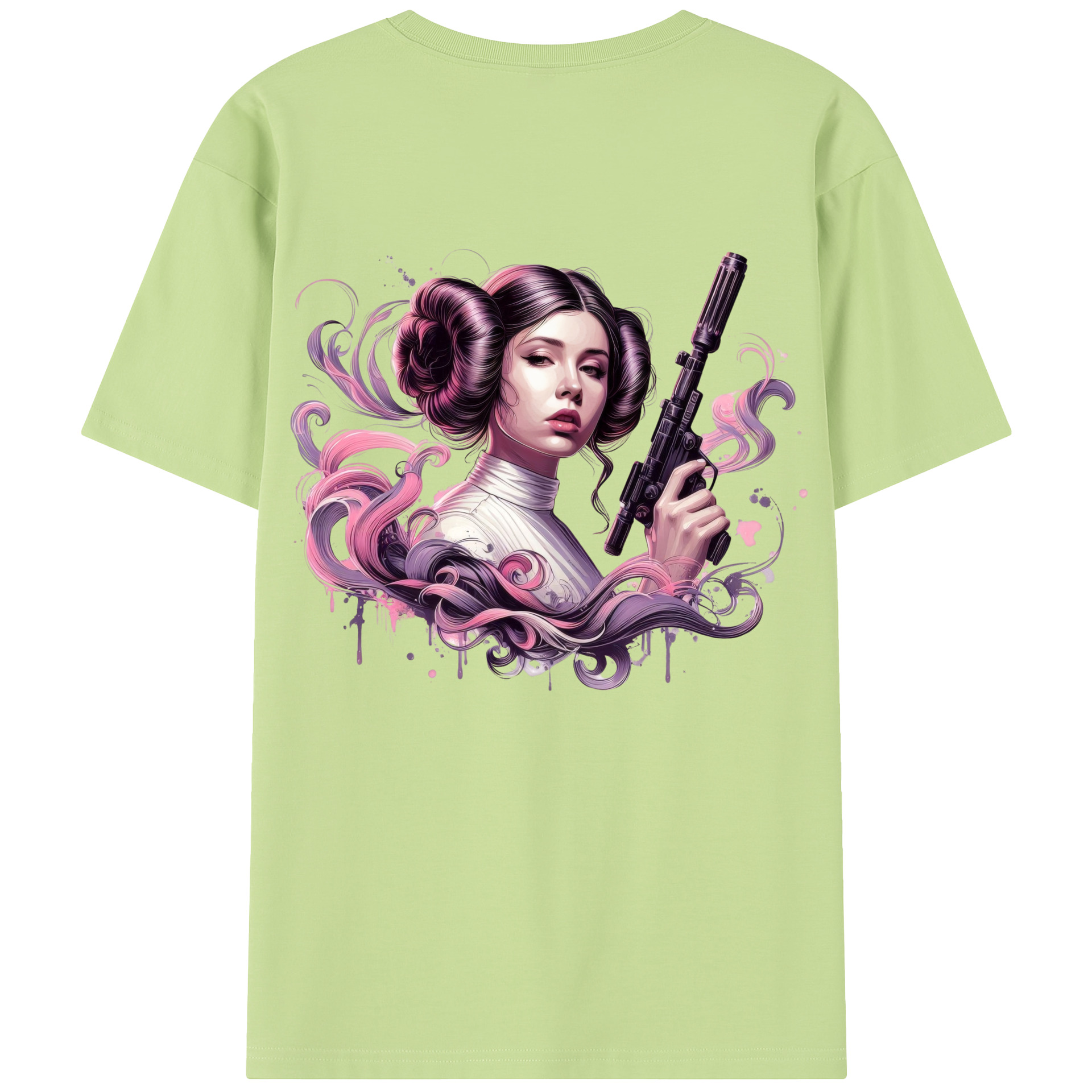 （画像用） スター・ウォーズ Star Wars 綿100％半袖Tシャツ（背面プリント）